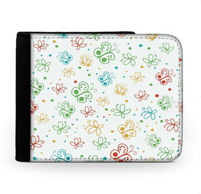 

Snoogg Men Multicolor Canvas Wallet(6 Card Slots), Multi