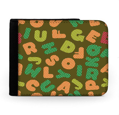

Snoogg Men Multicolor Canvas Wallet(6 Card Slots), Multi