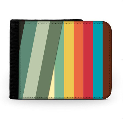 

Snoogg Men Multicolor Canvas Wallet(6 Card Slots), Multi
