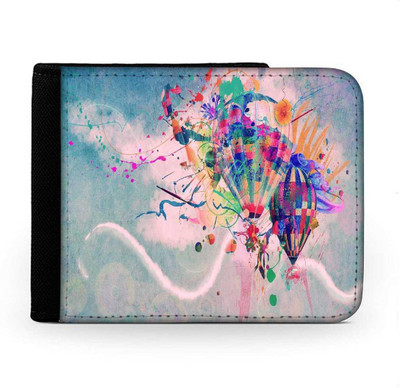 

Snoogg Men Multicolor Canvas Wallet(6 Card Slots), Multi