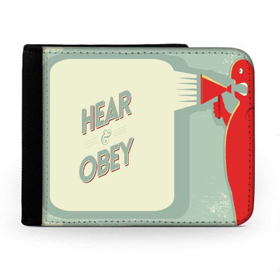 

Snoogg Men Multicolor Canvas Wallet(6 Card Slots), Multi