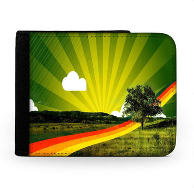 

Snoogg Men Multicolor Canvas Wallet(6 Card Slots), Multi