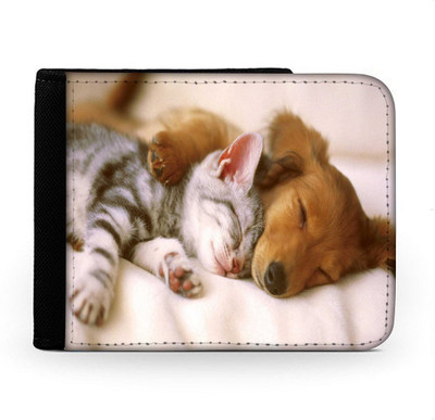 

Snoogg Men Multicolor Canvas Wallet(6 Card Slots), Multi