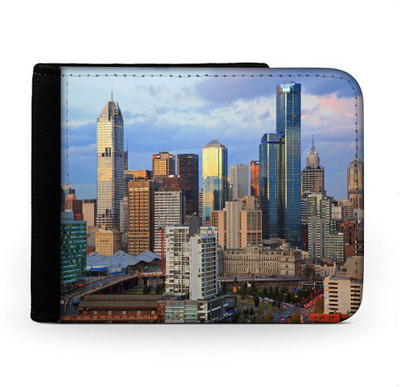 

Snoogg Men Multicolor Canvas Wallet(6 Card Slots), Multi