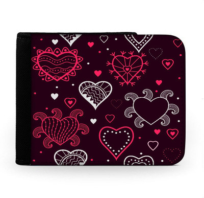 

Snoogg Men Multicolor Canvas Wallet(6 Card Slots), Multi