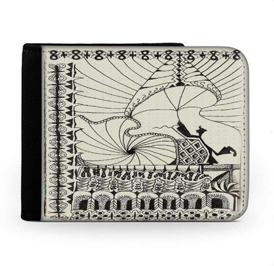 

Snoogg Men Multicolor Canvas Wallet(6 Card Slots), Multi