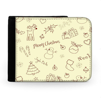 

Snoogg Men Multicolor Canvas Wallet(6 Card Slots), Multi