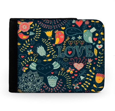 

Snoogg Men Multicolor Canvas Wallet(6 Card Slots), Multi