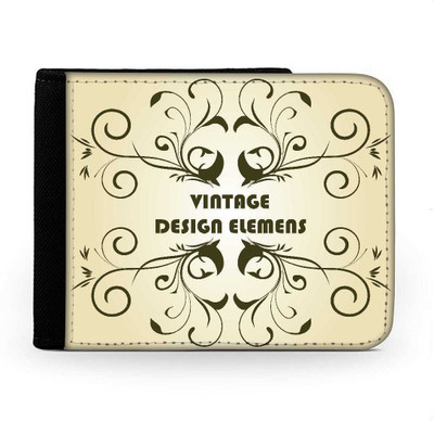 

Snoogg Men Multicolor Canvas Wallet(6 Card Slots), Multi