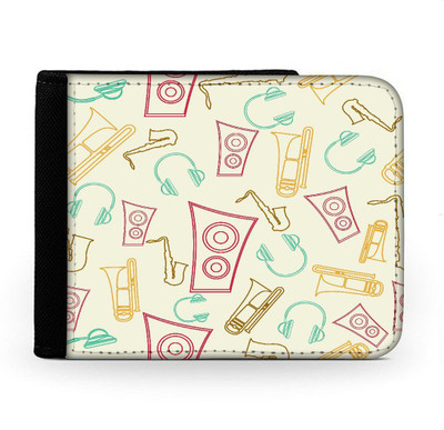 

Snoogg Men Multicolor Canvas Wallet(6 Card Slots), Multi