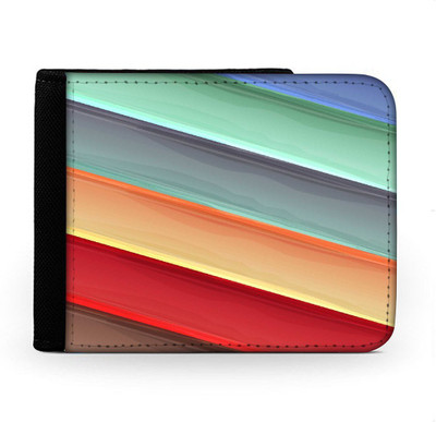 

Snoogg Men Multicolor Canvas Wallet(6 Card Slots), Multi