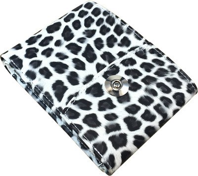 

IzcorpIndia Girls White, Black Artificial Leather Wallet(6 Card Slots)