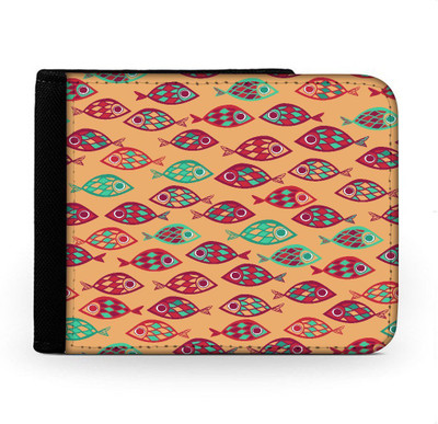 

Snoogg Men Multicolor Canvas Wallet(6 Card Slots), Multi