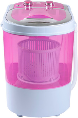 

DMR 3/1.5 kg Semi Automatic Top Load Washer with Dryer Pink, White(30-1208)