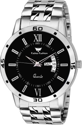 Fadiso fashion FF-012570-Black Gents Exclusive Design Day and date Series Watch  - For Men   Watches  (Fadiso Fashion)