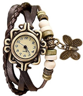 TESLO Brown Dial Slim and BUTTERFLY Bracelet Watch For GIRLS AND WOMEN OR TEENGIRLS watch Special Collection Of Stylish Watch For Woman And Girls Watch  - For Girls   Watches  (TESLO)