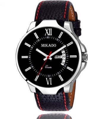 Mikado 123 exclusive Fashion Mantra Day and date functional watch for Men's and boy's Watch  - For Men   Watches  (Mikado)