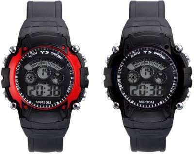 Nx Plus 112 Sport Style 7 Color Red And Black Digital Kid Watch  - For Boys & Girls   Watches  (Nx Plus)