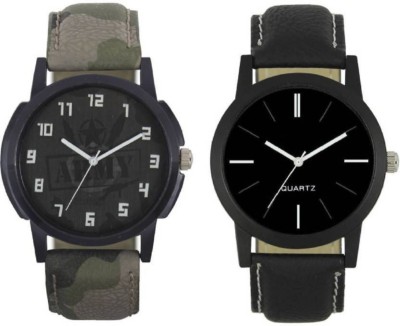 Swan 0031 Lorem Army & Black Strap Combo FOr Men Watch  - For Men   Watches  (Swan)