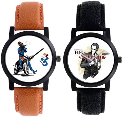 AR Sales Combo Of 2 Stylish Analog Watch For Mens And Boys-103-106 Watch  - For Men   Watches  (AR Sales)