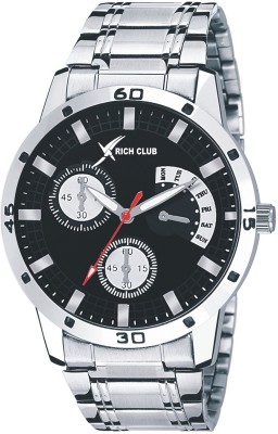 Rich Club RC-5571 Conquest Black Chrono Watch  - For Men   Watches  (Rich Club)