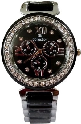 Awiser Black Silver Fashion Watch  - For Girls   Watches  (Awiser)