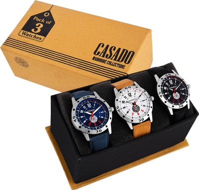Casado 180x181x215 BLK-WH-BLU Watch  - For Men   Watches  (Casado)