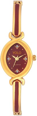YOLO YLC-052 MAROON Analog Watch  - For Women   Watches  (YOLO)
