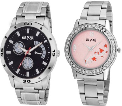 AXE Style Watches Quality Couple COMBO Watch  - For Couple   Watches  (AXE Style)