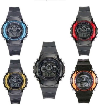 INDIUM PS0445PS NEW DIFFERENT FIVE COLOR WATCH DIGITAL WATCH Watch  - For Boys   Watches  (INDIUM)
