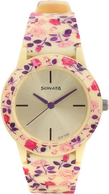 

Sonata 8992PP07CJ Watch - For Women