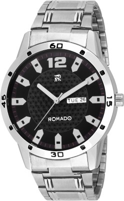 Romado RMDD-12BLK NEW DAY DATE SPLENDID Watch  - For Boys   Watches  (ROMADO)