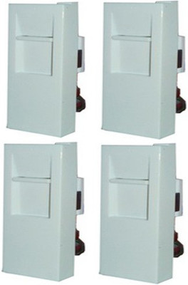 

ABB SNIEO CPW1RJ11 RJ 11 TEL 2 PIN Wire Connector(White, Pack of 4)