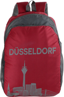 

The Blue Pink DUSS-0301 17 L Laptop Backpack(Red)
