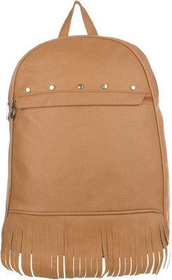 

Easy Dealss Solid Waterproof Backpack(Beige, 10 inch)