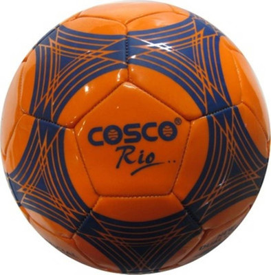 

Cosco Rio Football - Size: (Pack of 1, Multicolor, Orange;blue