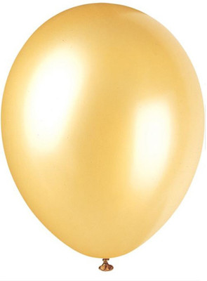 

AMFIN Solid AN - Metallic balloon Light Golden Balloon(Gold, Pack of 50)