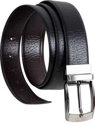 

Garri Men Casual, Formal, Party Black Genuine Leather Reversible Belt