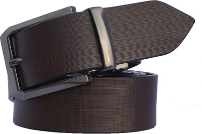 

LOOPA Men Formal Brown Artificial Leather Reversible Belt