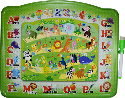 

Saamarth Impex Puzzle Game, Alphabet Puzzle Board Game For Leaning Kids And Students Board Game