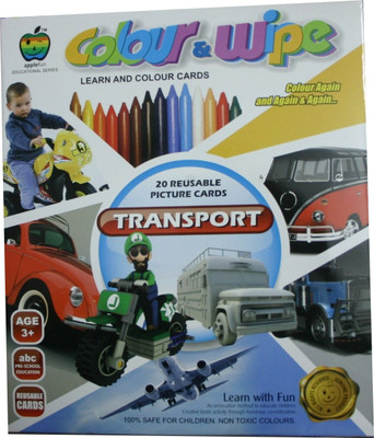 

99Shoppy Color wipe with 20 reusable cards Board Game