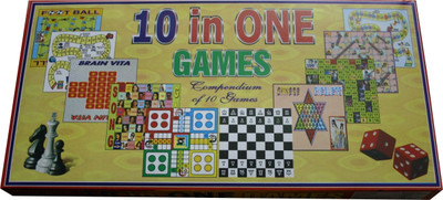 

99Shoppy 10 in 1 Board Game Ludo Chess Board Game