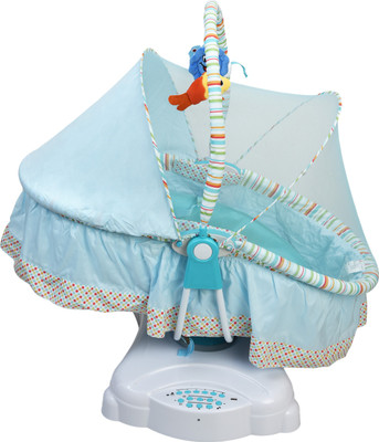 

Kiwi Electronic Motion Glider or Swing - 3 Level Speed and 6 Electric Bouncer(Blue)