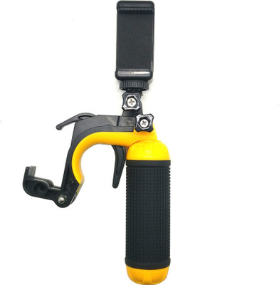 

Smiledrive Underwater Photography Pistol Trigger Floating Grip Set for GoPro Action Cameras, Smart Phones with Strap Plastic Camera Pistol Grip(Yellow, Black)