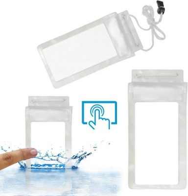 ACM Pouch for Intex Aqua Q1 Plus(Transparent, Waterproof, Silicon, Pack of: 1)