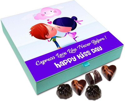 

Chocholik Kiss Day Gift Box - Express Love Like Never Before Chocolate Box - 9pc Truffles(108 g)