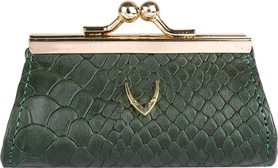 

Hidesign Casual Green Clutch
