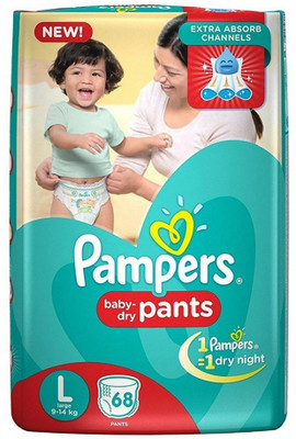 

Pampers LG68SX3 - L(68 Pieces)