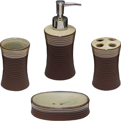 The Art Affair Ceramic Bathroom Set
