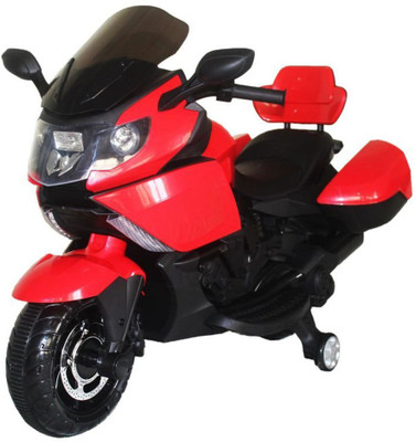 

Baybee Bike Battery Operated Ride On(Maroon), Red
